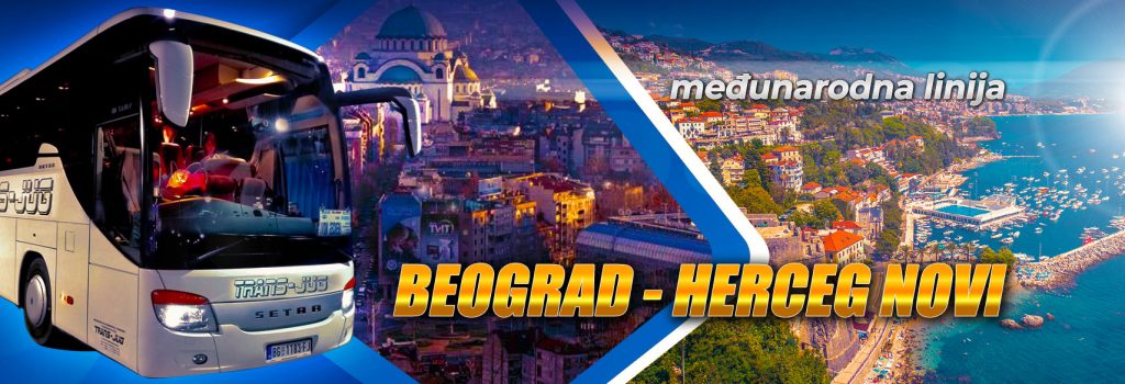 Redovna međunarodna autobuska linija Beograd-Herceg Novi